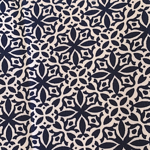 Talbots Tile Print Slim Crop 16WP - Picture 6 of 13